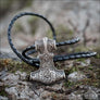 Thor’s Hammer Pendant Necklace Huggin and Munnin - Northlord-PK