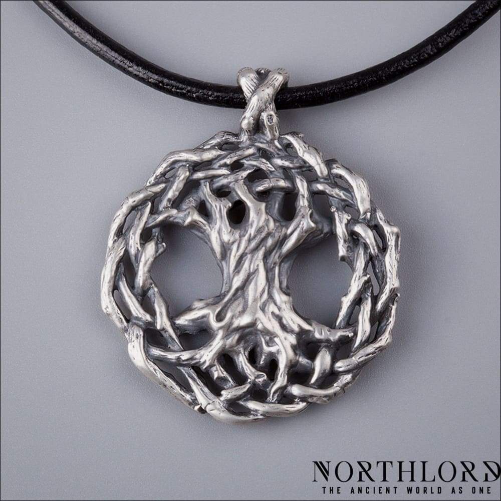Yggdrasil Tree Pendant Sterling Silver Northlord-PK