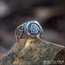 Triple Valknut Ring Sterling Silver - Northlord