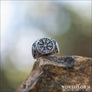 Triple Vegvisir Ring Sterling Silver - Northlord