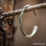 Twisted Viking Armring Silvered Bronze - Northlord