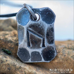Uruz Rune Pendant Hand - Forged - Northlord
