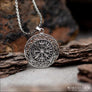 Vegvisir Pendant With Infinity Knotwork Sterling Silver - Northlord