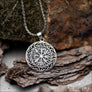 Vegvisir Pendant With Infinity Knotwork Sterling Silver - Northlord