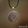 Vegvisir Pendant With Runes Sterling Silver - Northlord