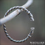 Viking Armring From Gotland Historical Silvered Bronze - Northlord