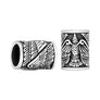Viking Beard Bead With Odin’s Ravens Sterling Silver - Northlord