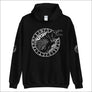 Viking Hoodie With Raven and Runes Sleeve Print - Northlord