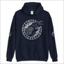 Viking Hoodie With Raven and Runes Sleeve Print - Northlord