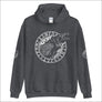 Viking Hoodie With Raven and Runes Sleeve Print - Northlord