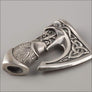 Viking Pendant Big Axe Sterling Silver - Northlord-PK