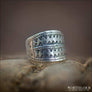 Viking Ring From Novgorod Historical Silvered Bronze - Northlord
