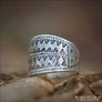 Viking Ring From Novgorod Historical Silvered Bronze - Northlord