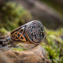 Viking Ring With Yggdrasil and Knotwork Bronze - Northlord