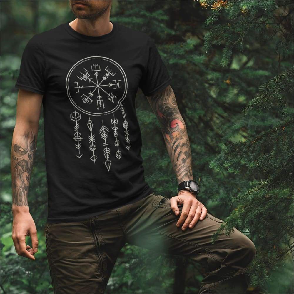 Viking T-shirt with Dreamcatcher - Northlord