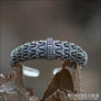 Viking Warrior Bangle From Falster Historical Silvered Bronze - Northlord