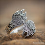 Wolf Claws Ring Sterling Silver - Northlord