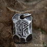 Wunjo Rune Pendant Hand-Forged - Northlord