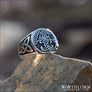 Yggdrasil Ring With Celtic Knots Sterling Silver - Northlord