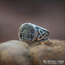 Yggdrasil Ring With Celtic Knots Sterling Silver - Northlord