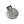 The back of Birka silver pendant