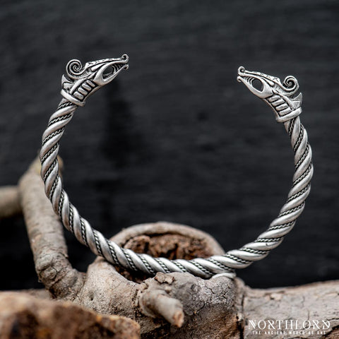Dreki, Dragon Bracelet, Norse Armring - Northlord (1)