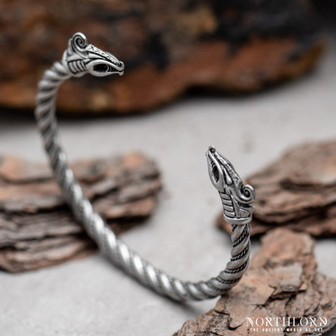 Dreki, Dragon Bracelet, Norse Armring - Northlord (5)