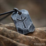 Algiz Rune Pendant Hand-Forged - Northlord