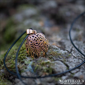 Bear Paw Pendant Bronze - Northlord