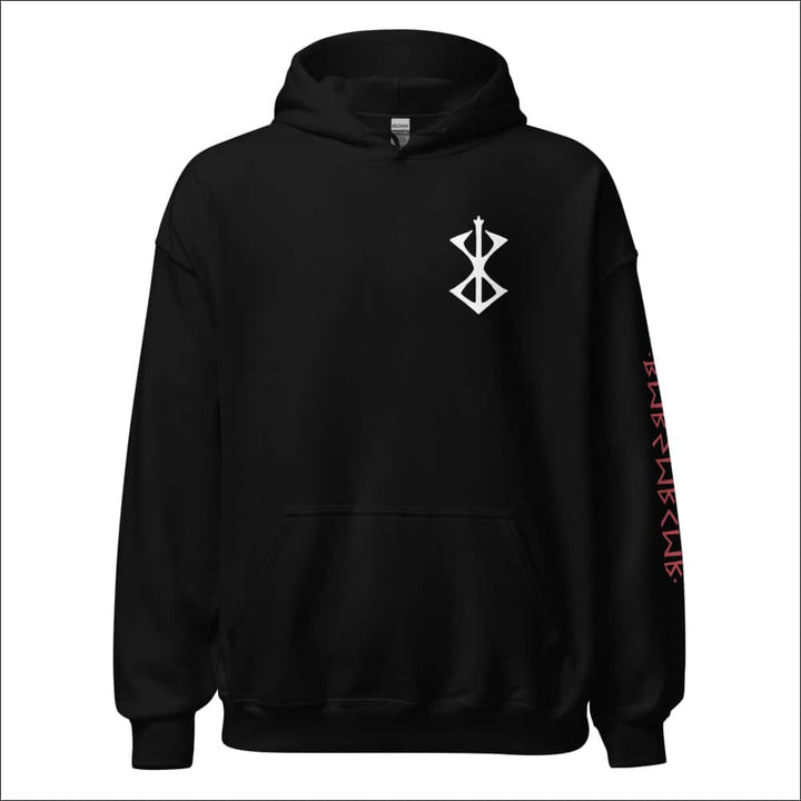 Berserker Viking Hoodie Sleeve Print Multicolor - Northlord