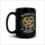 Blessed Yule Happy Solstice Mug – Black Glossy 11oz / 15oz - Northlord