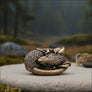 Bronze Sleeping Mouse Figurine - Northlord