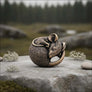 Bronze Sleeping Mouse Figurine - Northlord