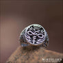 Caduceus Ring Ancient Greek Symbol Sterling Silver - Northlord