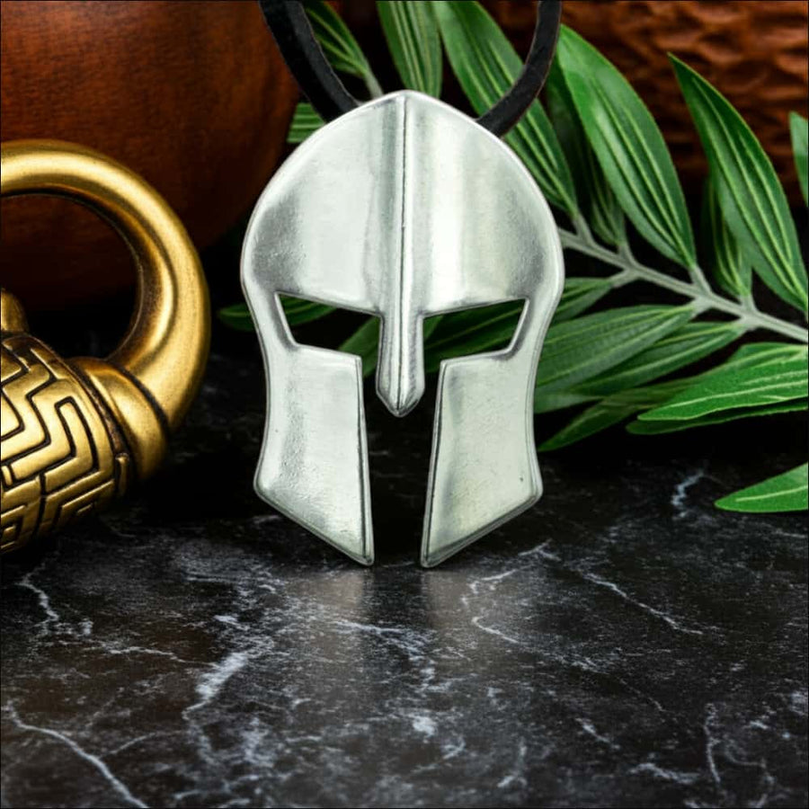 Corinthian Spartan Helmet Pendant Sterling Silver - Northlord