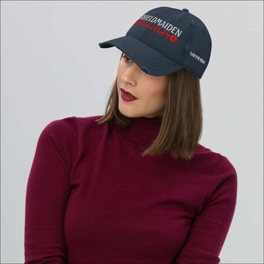 Distressed Shieldmaiden Cap Multicolor Northlord
