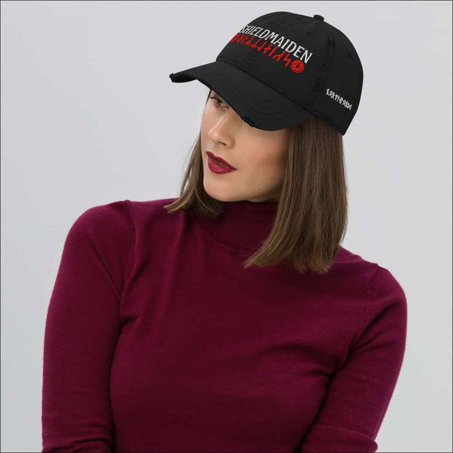 Distressed Shieldmaiden Cap Multicolor Northlord