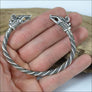 Dreki Dragon Bracelet Jellinge Art Sterling Silver - Northlord