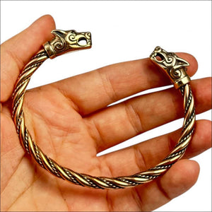Fenrir Armring Historical Bronze - Northlord