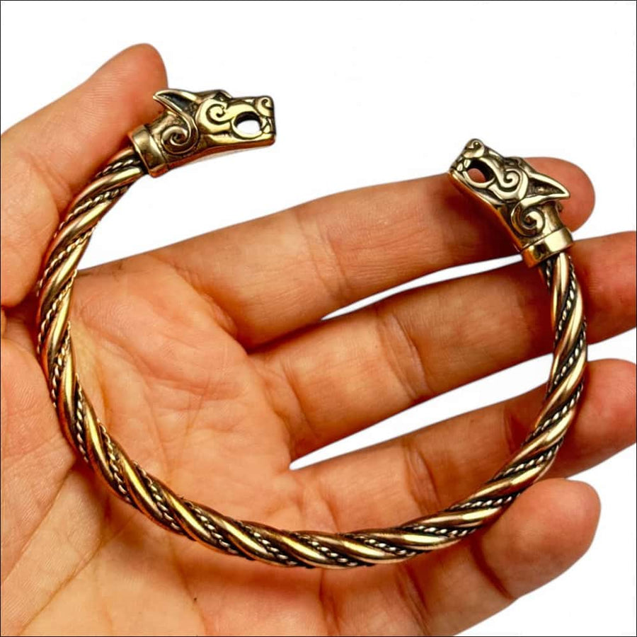 Fenrir Armring Historical Bronze - Northlord
