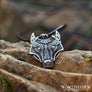 Fenrir Wolf Pendant Sterling Silver - Northlord