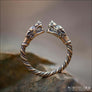 Fenrir Wolf Ring Adjustable Bronze - Northlord