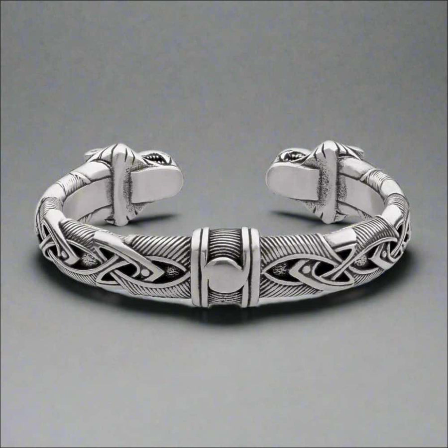 Freki and Geri Armring Sterling Silver - Northlord