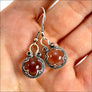 Gotland Crystal Ball Earrings 925 Sterling Silver - Northlord