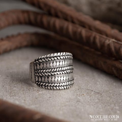 Historical Viking from Rone, Silvered Bronze - Northlord (4)