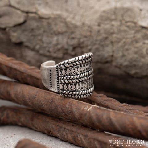 Historical Viking from Rone, Silvered Bronze - Northlord (5)