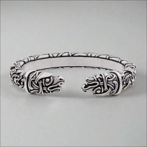 Hugin and Munin Armring Oseberg Sterling Silver - Northlord