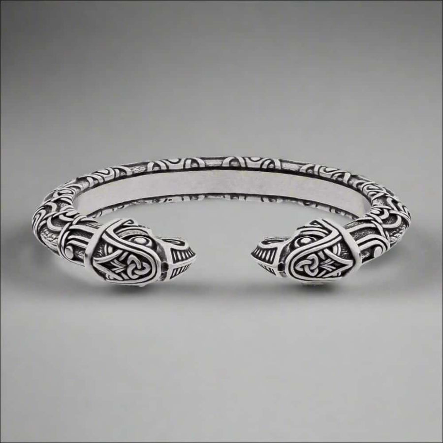 Hugin and Munin Armring Sterling Silver - Northlord