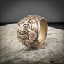 Hugin and Munin Ring Bronze - Northlord-PK