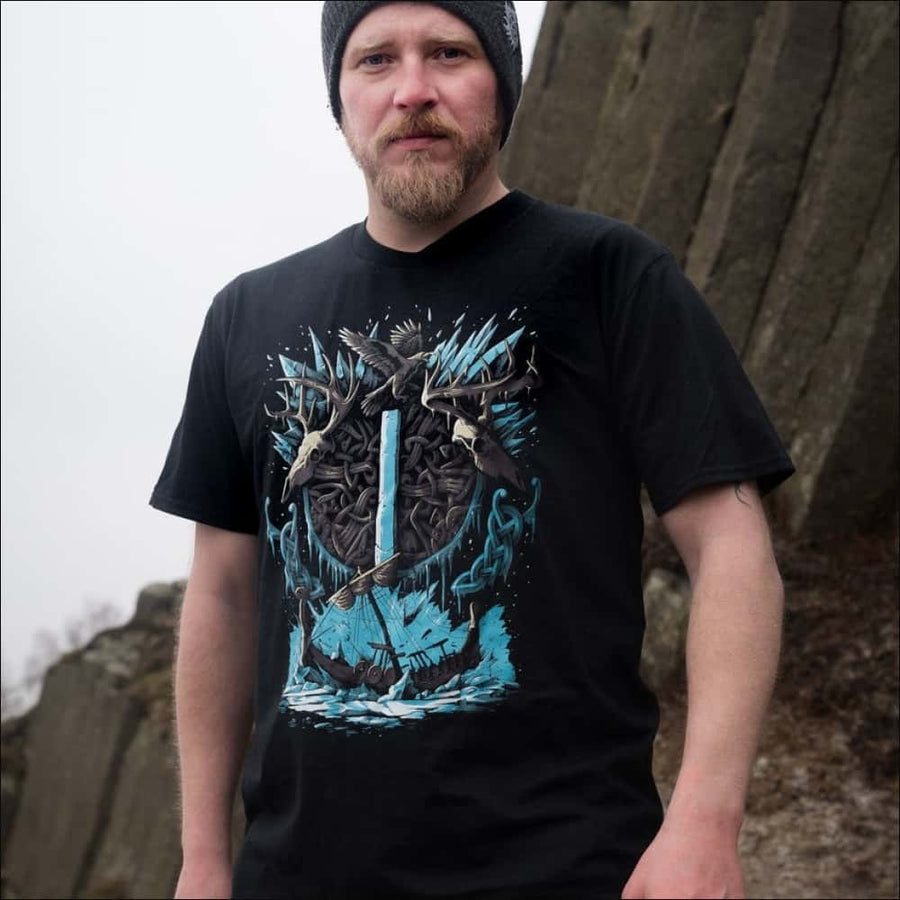 Isaz Rune T-shirt Black - Northlord